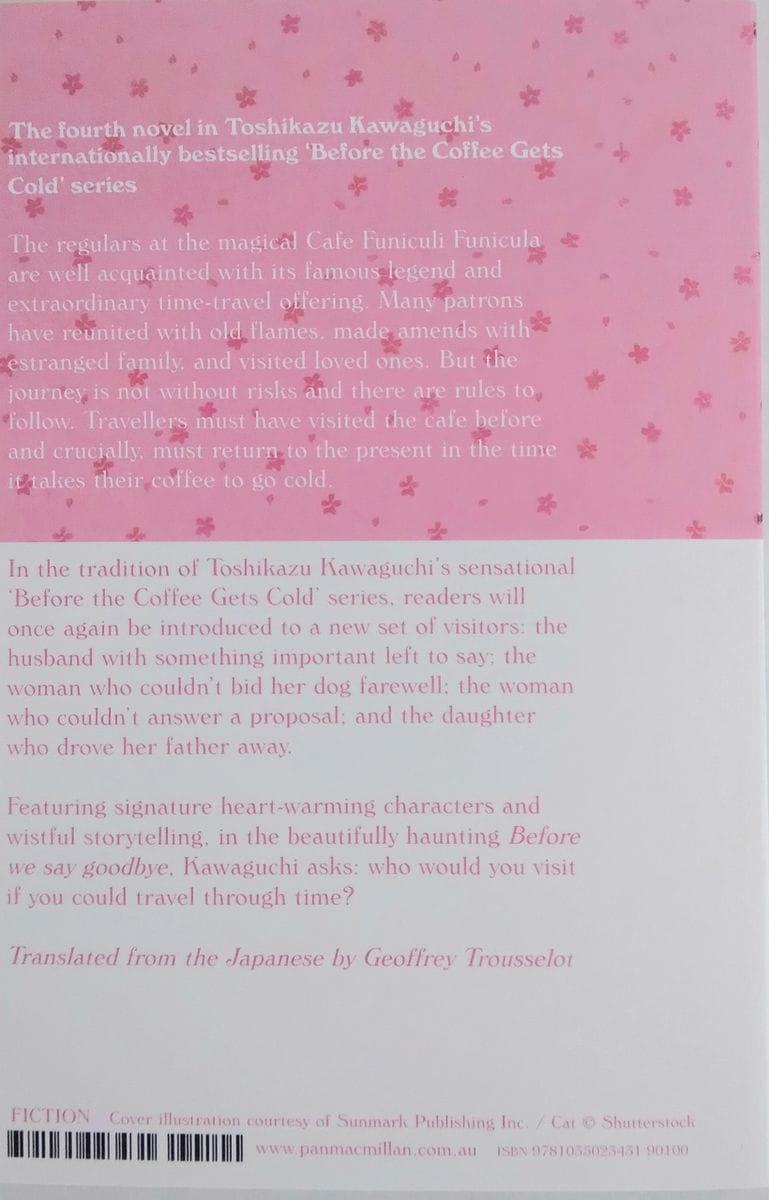 Before We Say Goodbye by Toshikazu Kawaguchi